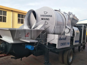 Ecuador - concrete mixing pump shipped to Ecuador