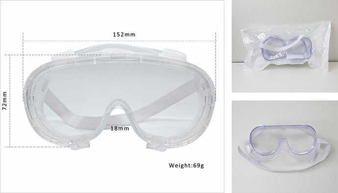 Защитные очки медицинские из Китая