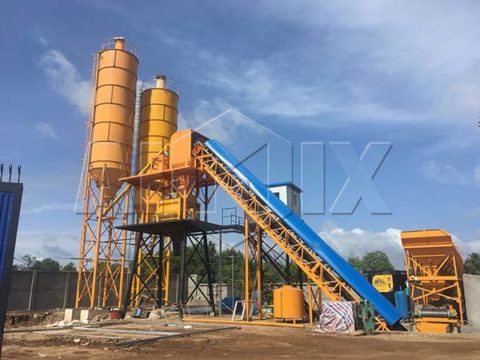AIMIX бетонный завод 60 м3 в час на Шри Ланке